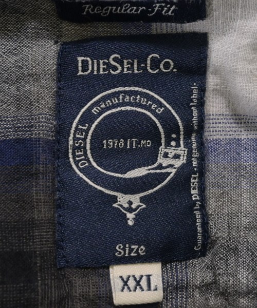 DIESEL（ディーゼル）カジュアルシャツ グレー サイズ:XXL メンズ/2200613319034
