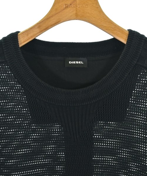 DIESEL（ディーゼル）ニット・セーター 黒 サイズ:L メンズ/2200625479023