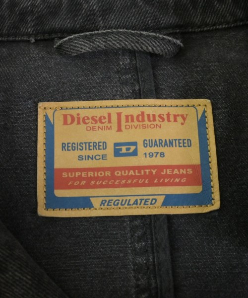 DIESEL（ディーゼル）トレンチコート 黒 サイズ:M メンズ/2200619577018