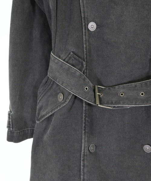 DIESEL（ディーゼル）トレンチコート 黒 サイズ:M メンズ/2200619577018