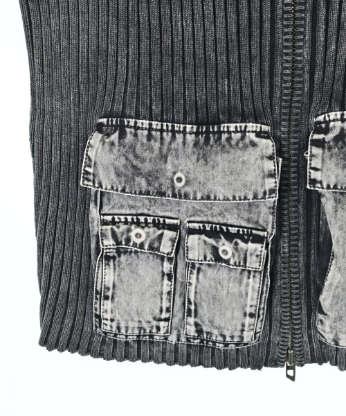 DIESEL（ディーゼル）ベスト グレー サイズ:M メンズ/2200626993023