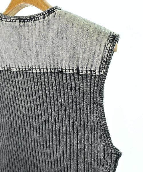 DIESEL（ディーゼル）ベスト グレー サイズ:M メンズ/2200626993023