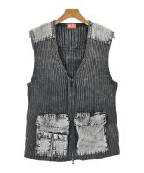 DIESEL（ディーゼル）ベスト グレー サイズ:M メンズ/2200626993023