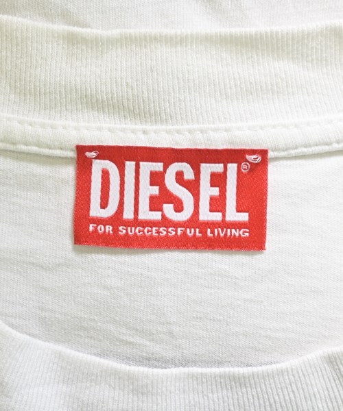 DIESEL（ディーゼル）Tシャツ・カットソー 白 サイズ:L メンズ/2200626993030