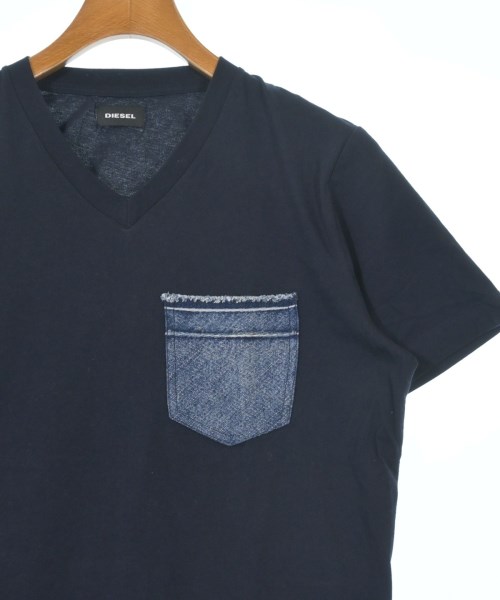 DIESEL（ディーゼル）Tシャツ・カットソー 紺 サイズ:S メンズ/2200628426178