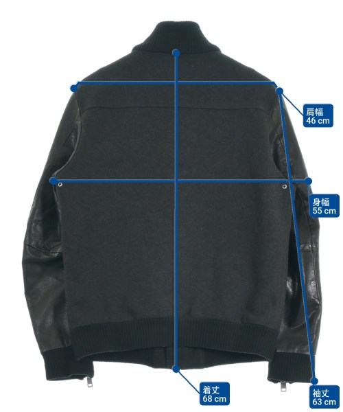 DIESEL（ディーゼル）スタジャン 黒 サイズ:S メンズ/2200628812018