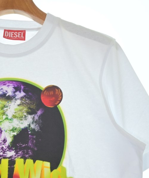 DIESEL（ディーゼル）Tシャツ・カットソー 白 サイズ:S メンズ/2200628812070