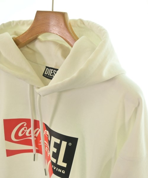 DIESEL（ディーゼル）パーカー 白 サイズ:L メンズ/2200629713130