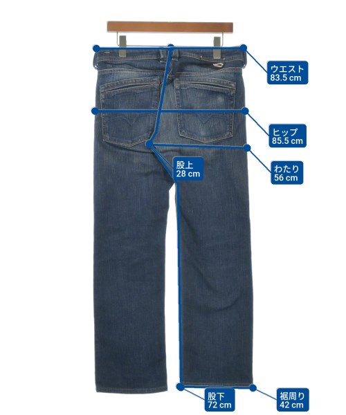 DIESEL（ディーゼル）デニムパンツ 紺 サイズ:30(M位) メンズ/2200631387022