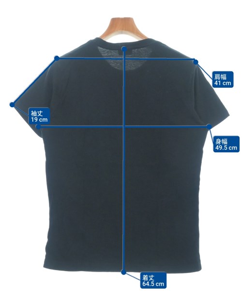 DIESEL（ディーゼル）Tシャツ・カットソー 黒 サイズ:XS メンズ/2200628886026