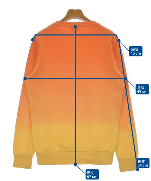 DIESEL（ディーゼル）スウェット オレンジ サイズ:S メンズ/2200621667394