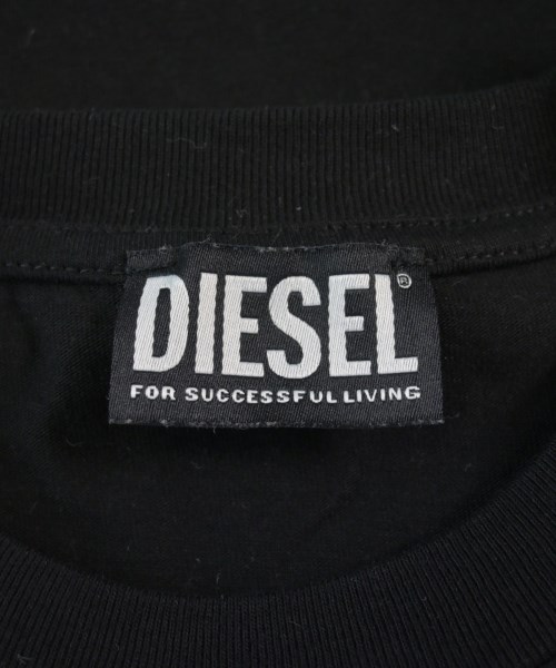 DIESEL（ディーゼル）Tシャツ・カットソー 黒 サイズ:L メンズ/2200621667486
