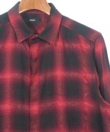 DIESEL（ディーゼル）カジュアルシャツ 赤 サイズ:M メンズ/2200615749013