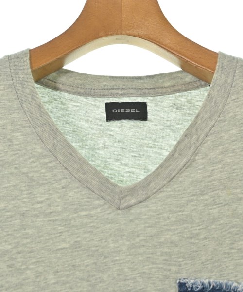 DIESEL（ディーゼル）Tシャツ・カットソー グレー サイズ:M メンズ/2200633865047