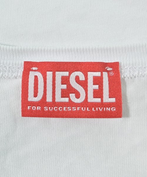 DIESEL（ディーゼル）Tシャツ・カットソー 白 サイズ:L メンズ/2200634560064