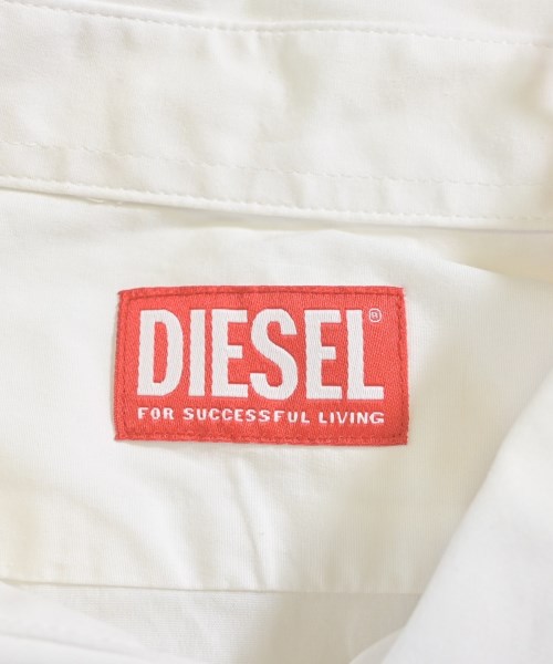 DIESEL（ディーゼル）カジュアルシャツ 白 サイズ:52(XL位) メンズ/2200610180026