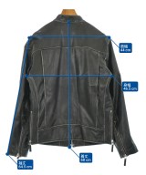 DIESEL（ディーゼル）ライダース 黒 サイズ:M メンズ/2200610462030