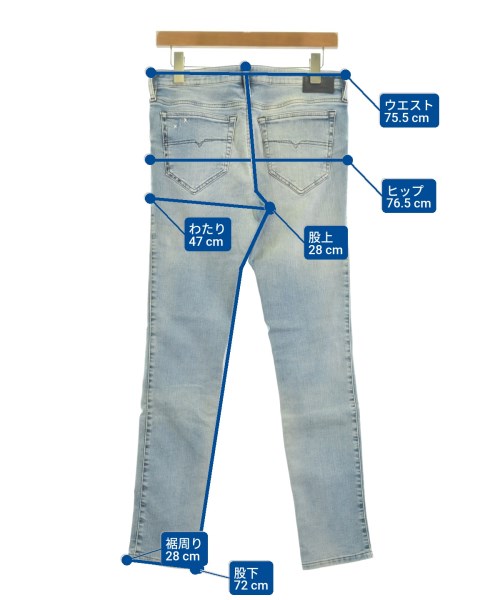 DIESEL（ディーゼル）デニムパンツ 青 サイズ:30(M位) メンズ/2200611903013
