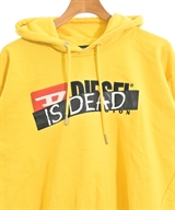 DIESEL（ディーゼル）パーカー 黄 サイズ:XXS メンズ/2200608223179