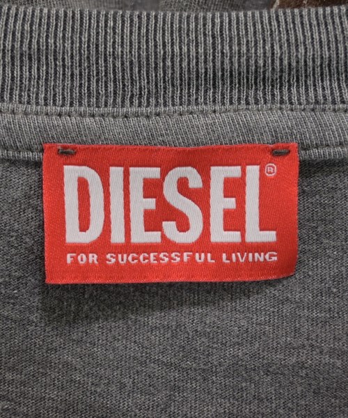 DIESEL（ディーゼル）Tシャツ・カットソー グレー サイズ:XXL メンズ/2200612692015