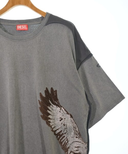 DIESEL（ディーゼル）Tシャツ・カットソー グレー サイズ:XXL メンズ/2200612692015