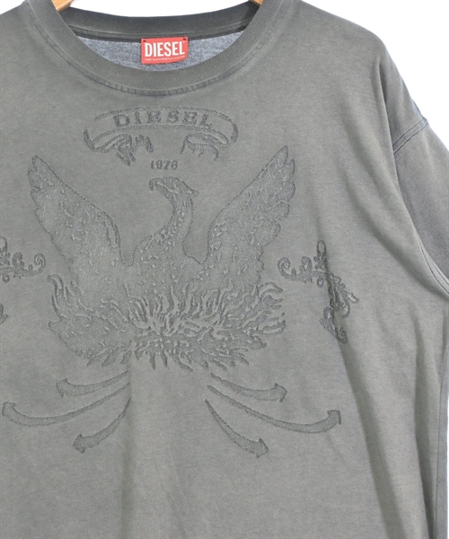 DIESEL（ディーゼル）Tシャツ・カットソー グレー サイズ:L メンズ/2200612761018
