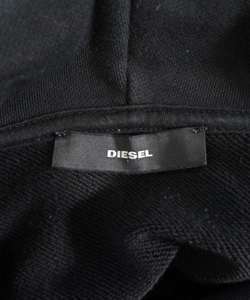 DIESEL（ディーゼル）パーカー 黒 サイズ:XS メンズ/2200613191203