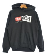 DIESEL（ディーゼル）パーカー 黒 サイズ:XS メンズ/2200613191203