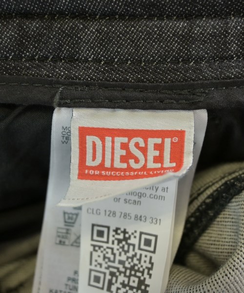 DIESEL（ディーゼル）デニムパンツ 黒 サイズ:28(S位) メンズ/2200614862010