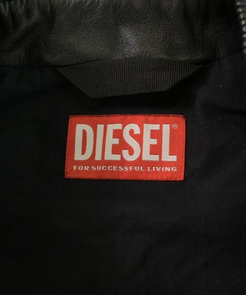 DIESEL（ディーゼル）ライダース 黒 サイズ:48(L位) メンズ/2200615207018