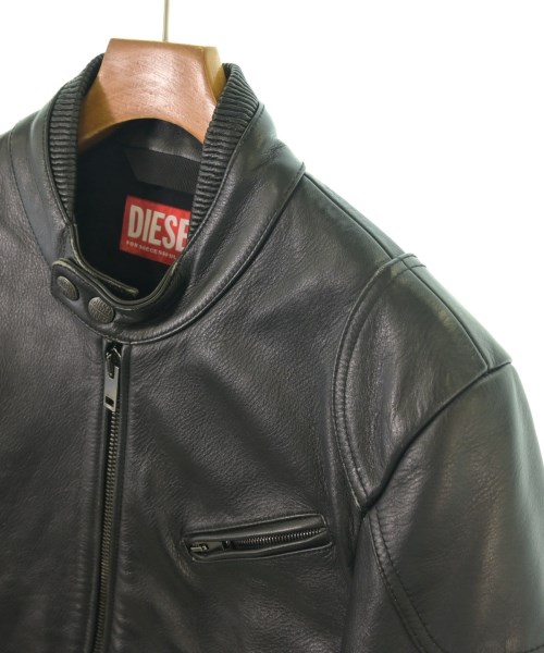 DIESEL（ディーゼル）ライダース 黒 サイズ:48(L位) メンズ/2200615207018