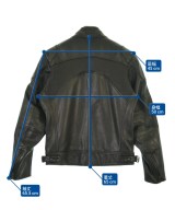 DIESEL（ディーゼル）ライダース 黒 サイズ:48(L位) メンズ/2200615207018
