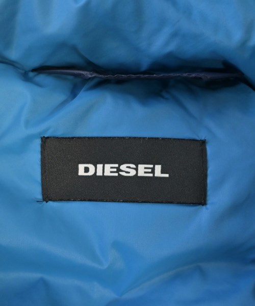 DIESEL（ディーゼル）ダウンジャケット/ダウンベスト 紺 サイズ:L メンズ/2200615251011