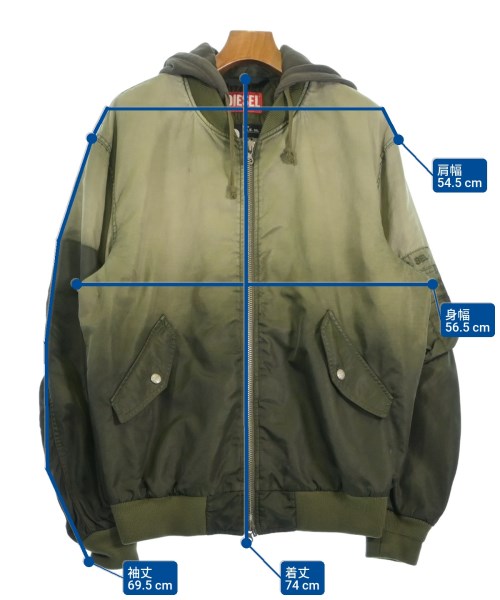 DIESEL（ディーゼル）その他 カーキ サイズ:48(L位) メンズ/2200617462019