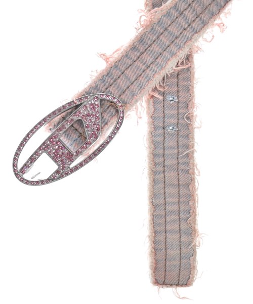 DIESEL（ディーゼル）ベルト ピンク サイズ:- メンズ/2200617462071