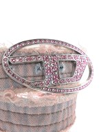 DIESEL（ディーゼル）ベルト ピンク サイズ:- メンズ/2200617462071