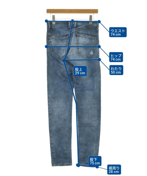 DIESEL（ディーゼル）その他 青 サイズ:28(S位) メンズ/2200610114076