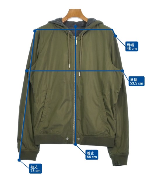 DIESEL（ディーゼル）ミリタリーブルゾン カーキ サイズ:L メンズ/2200617793045