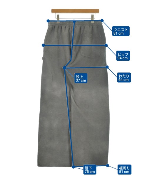 DIESEL（ディーゼル）スラックス グレー サイズ:L メンズ/2200618195015