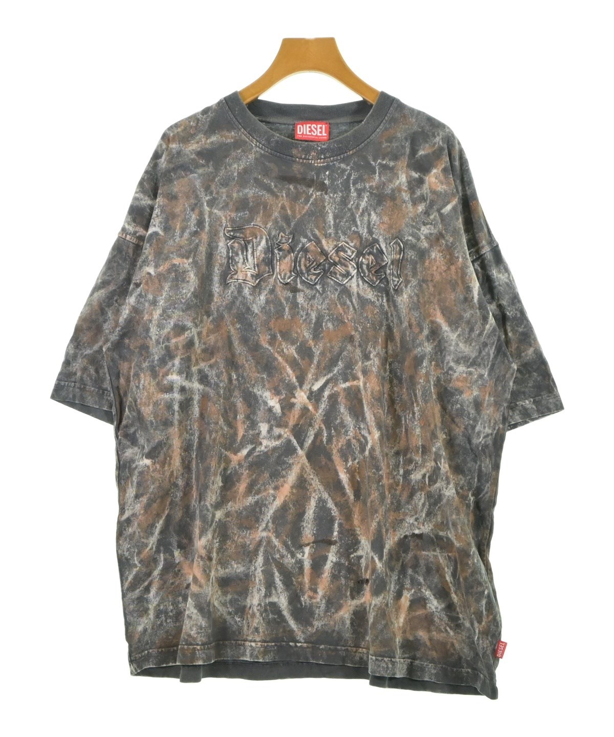 DIESEL タイト トップス 長袖 グレー Sサイズ 古着/中古品 匿名配送 DIESEL タイト トップス 長袖 グレー Sサイズ 古着/中古品 匿名