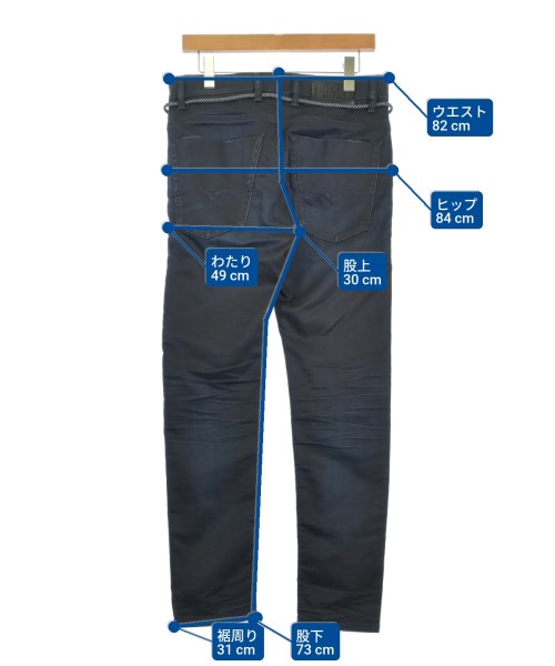 DIESEL（ディーゼル）スウェットパンツ 紺 サイズ:30(M位) メンズ/2200618193288
