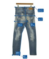 DIESEL（ディーゼル）スウェットパンツ 青 サイズ:30(M位) メンズ/2200618193295