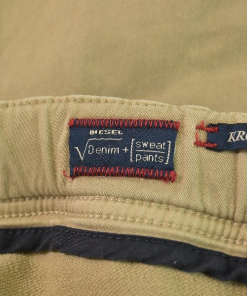 DIESEL（ディーゼル）スウェットパンツ ベージュ サイズ:30(M位) メンズ/2200618193301