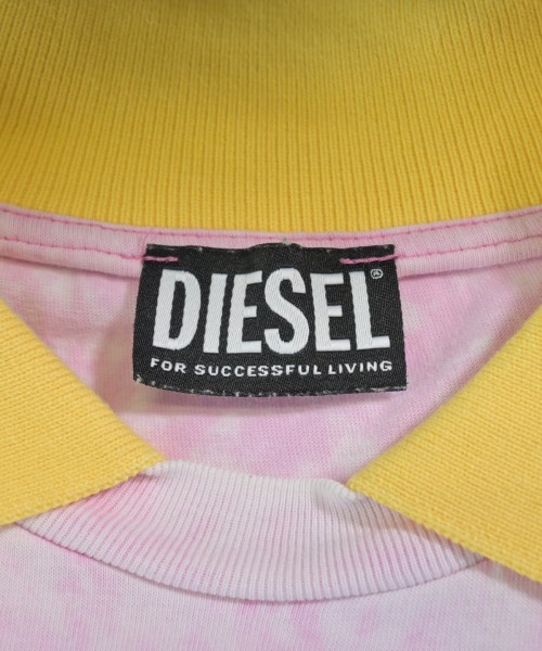 DIESEL（ディーゼル）Tシャツ・カットソー ピンク サイズ:XS メンズ/2200618367399