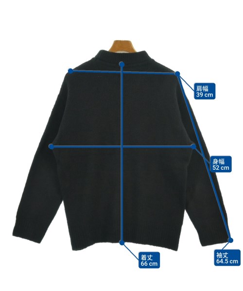 DIESEL（ディーゼル）ニット・セーター 黒 サイズ:M メンズ/2200618925025