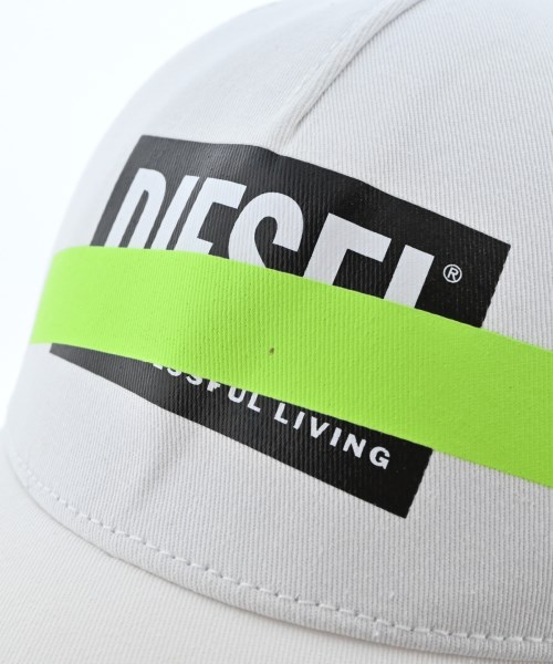 DIESEL（ディーゼル）キャップ 白 サイズ:- メンズ/2200619737030