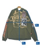 DIESEL（ディーゼル）パーカー カーキ サイズ:XL メンズ/2200620277020