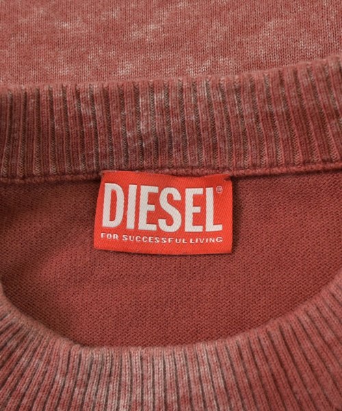 DIESEL（ディーゼル）ニット・セーター 赤 サイズ:S メンズ/2200620277037