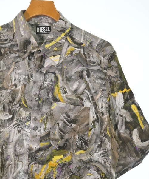 DIESEL（ディーゼル）カジュアルシャツ グレー サイズ:48(M位) メンズ/2200620277068