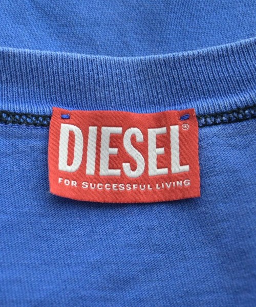 DIESEL（ディーゼル）Tシャツ・カットソー 青 サイズ:S メンズ/2200620621106
